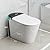 TOTTE Smart Toilet with Bidet Built In, Warm Water, Heated Seat, One Piece Bidet Toilet with Foot Sensor, LED nightlight, Auto Flush, Auto Open & Close Lid, Remote Control, for Bathrooms, White