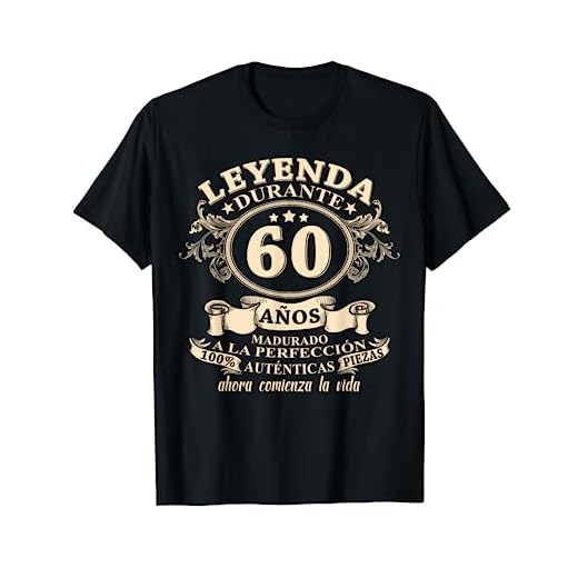 Regalo Divertido 60 Cumpleaños Hombres Mujeres 60 Años Camiseta