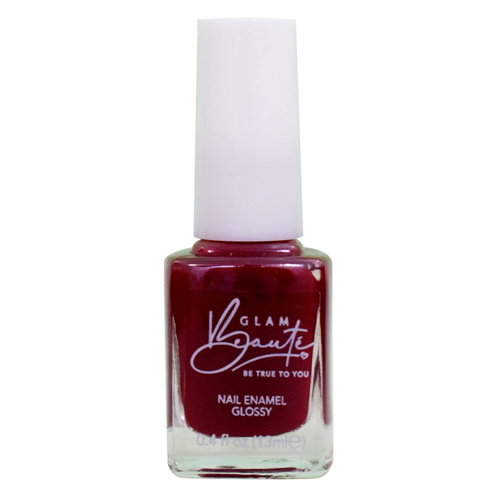 GlamBeaute Nail Enamel 16 - Ruby Red