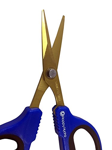 Happy Hydro - Trimming Scissors - Straight Tip - 40mm Titanium Blades - Ergonomic Comfort Grip Handles - 2 Pack - Thumbnail 3