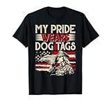 Photo Gallery my pride wears dog tags donne veteran maglietta Photo Gallery my pride wears dog tags donne veteran maglietta