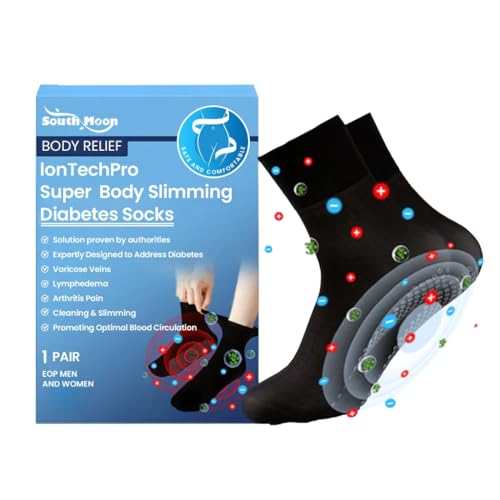 XAGMODSHN Calcetines sueltos para diabéticos para hombres y mujeres, calcetines de algodón para el cuidado de los pies, calcetines de regalo, Negro, Altoa única