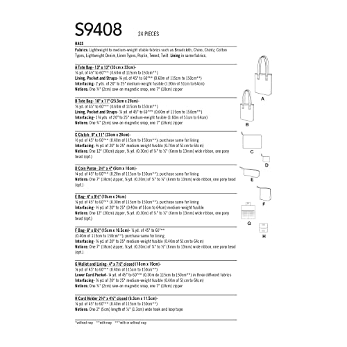 Sacs et petits accessoires modulables SIMPLICITY SS9408OS - 3
