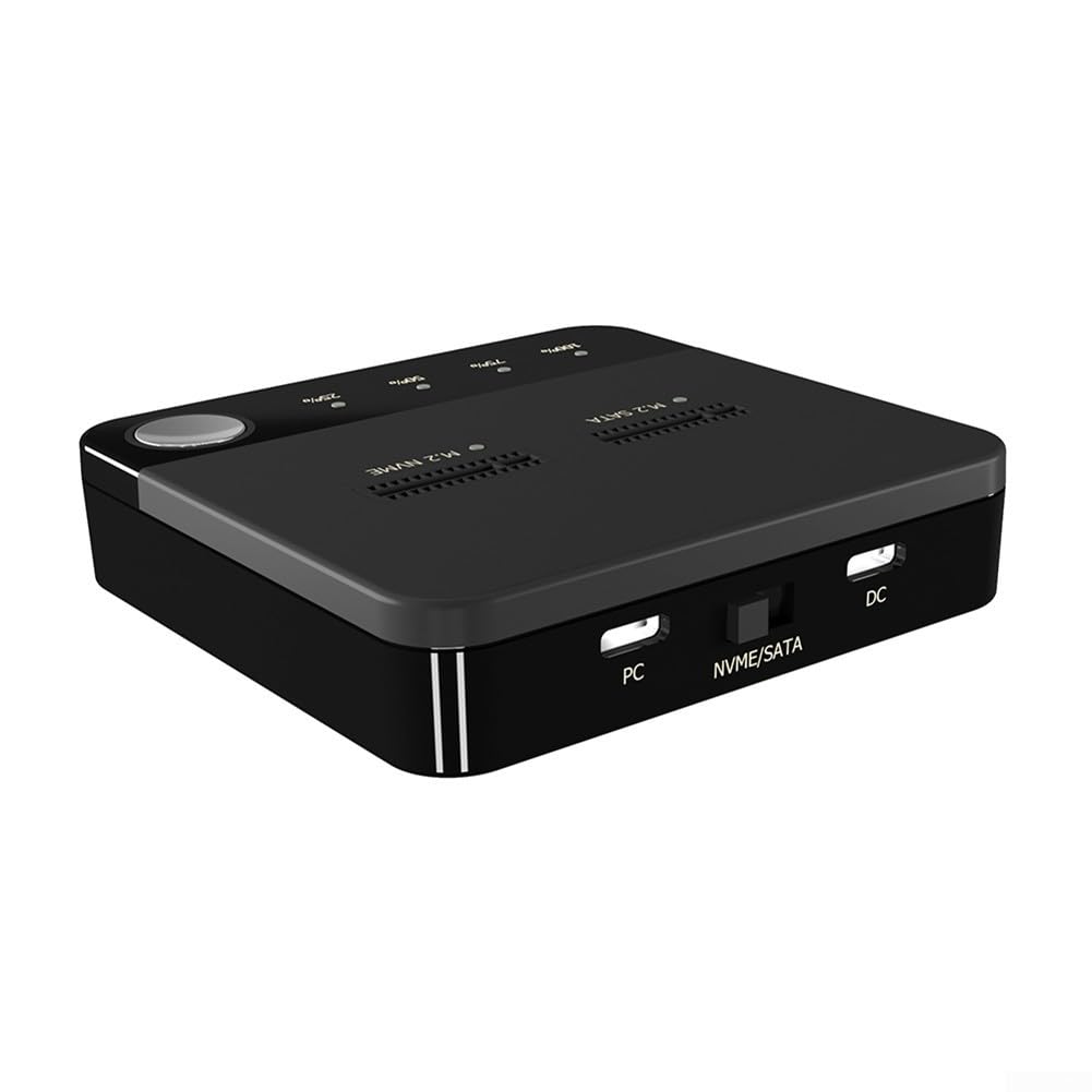Two Bay M 2 dla SATA Clone Dock dla niezawodnych rozwiązań do powielania i tworzenia kopii zapasowych SSD