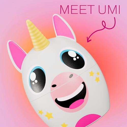 Image of Coby Kids' Wireless Earbuds, Mini Bluetooth Earbuds for Children with Cute Charging Case, Comfortable Gel Tips, IPX4 Water-Resistant Design, 33-Foot Range, Up to 24-Hour Playtime (Unicorn)