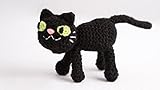 Crocheted Black Cat