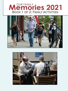 Hardcover Our Family Memories 2021 Book 1 of 2: Family Activities Book