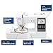 Brother SE700 Combo Embroidery & Sewing Machine with 250+ Accessories including 40 Spools of Embroidery Theads & 43 Spools of Sewing Thread
