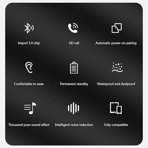 Kenkuo Wireless Ear Buds For Small Ears, Built-In Microphone, Ipx5 Waterproof Bluetooth Earbuds, Immersive Premium Sound, Long Distance Connection, Wireless Earphones For Sport/Work/Travel, Pink #TOP7