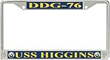 MilitaryBest USS Higgins DDG-76 License Plate Frame