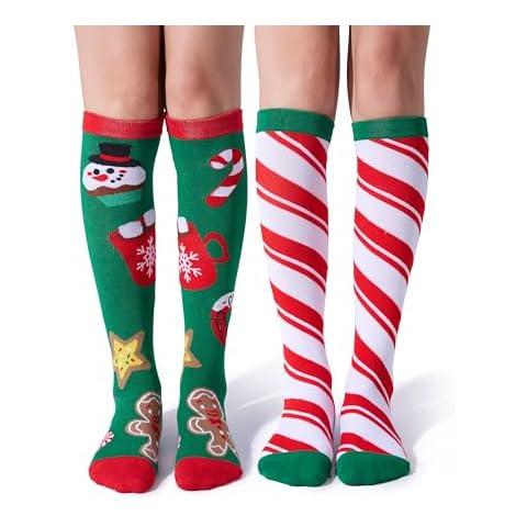 Giggling Getup Christmas Knee High Socks Cover