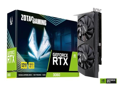 Placa de Vídeo NVIDIA Zotac GeForce RTX 3060 12GB DDR6 192 Bits