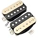 Musiclily Pro LP-OBLA Alnico 5 Uncovered Humbucker Tonabnehmer Hals Steg Pickups Set 7,5K/8,8K für E-Gitarre, Zebra