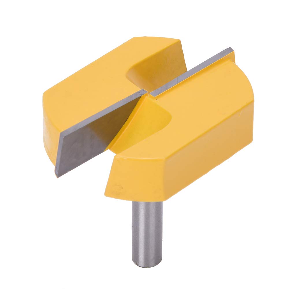 Fresa per la lavorazione del legno, 8x57mm YG6 Lega di acciaio al carbonio per la superficie inferiore Set di punte per router per piallatura del legno
