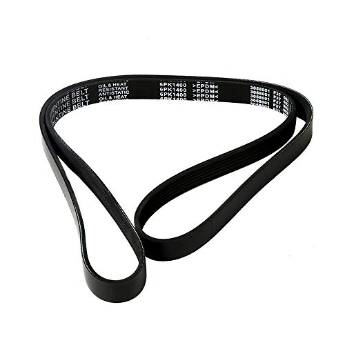 Image of MOCA EPDM 6PK1400 Belt Compatible with 2006-2007 for Mercury Mariner 2.3L & for Mazda Tribute & for Dodge Stratus & for Ford Escape 2.3L