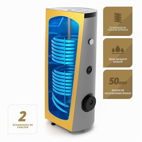 SUNEX® Chauffe-eau solaire 300 L - Mise en situation et vue d'ensemble du dispositif