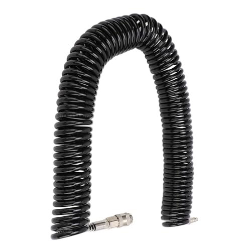 Manguera de aire de 12 m enrollada para compresor con restrictor de curvas YDuupxe 8