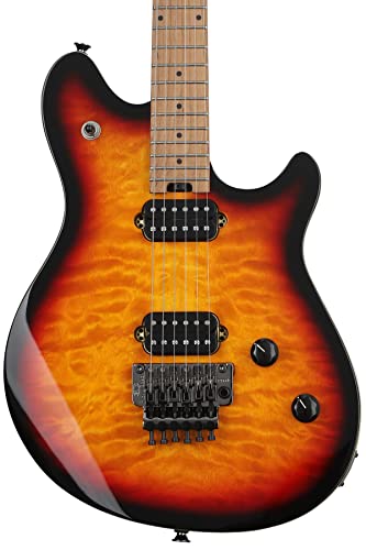 EVH Wolfgang® WG Standard QM, Baked Maple Fingerboard, 3-Color Sunburst