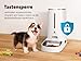Molly&Cody BALOU Futterautomat für Katzen & Hunde (4L Behälter, automatischer Futterspender für Trockenfutter, Fütterung nach Zeitplan, LED Anzeige, Tastensperre, duale Stromversorgung, Edelstahl)