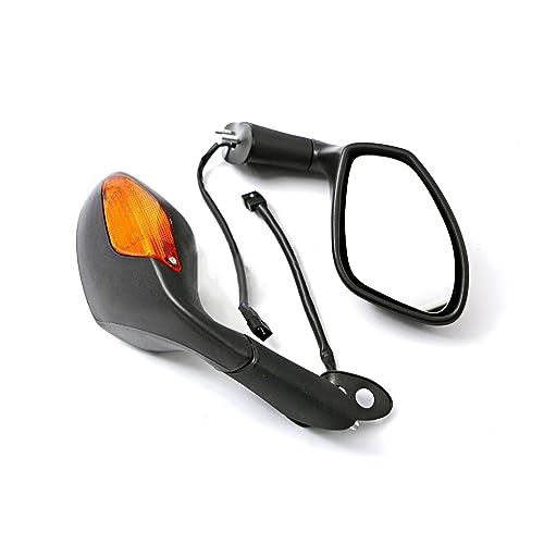 Rétroviseurs clignotants intégrés Aprilia RSV1000 et RSV4 miroir de guidon anti-vibration