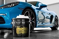 Nuke Guys Golden Bucket Limited Set - GritGuard Wascheimer 3.5 Gallonen und GritGuard Eimereinsatz in Gold - Autowascheimer mit Schmutzsieb für die schonende Autowäsche/Motorradwäsche – Ansicht 6