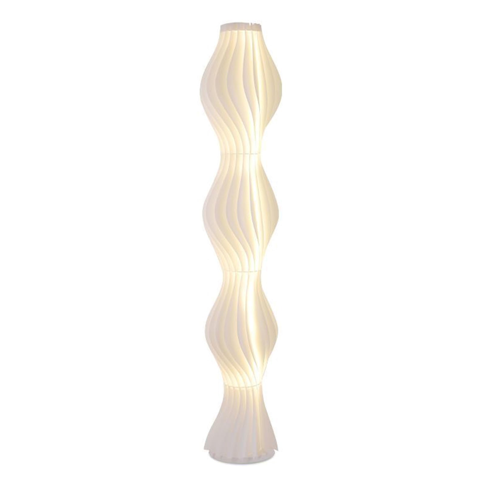 Hsioluted Modern LED Floor Light Standing Lamp Efficient Heat Dissipation Grass Skirt Floor Light for Reading or Relaxing Standing Lamp