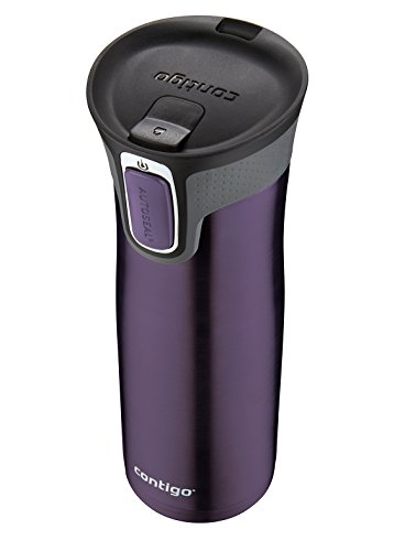 Image of Contigo AUTOSEAL West Loop, 20oz., Lilac Stainless Steel Travel Mug with Easy-Clean Lid, Violet