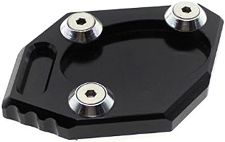 FXCNC Racing Aluminum CNC Motorcycle Side Stand Plate Kickstand Extension Pad Compatible with KAWASAKI Ninja 250 300R ZX250 EX300 Z250 2013-2020