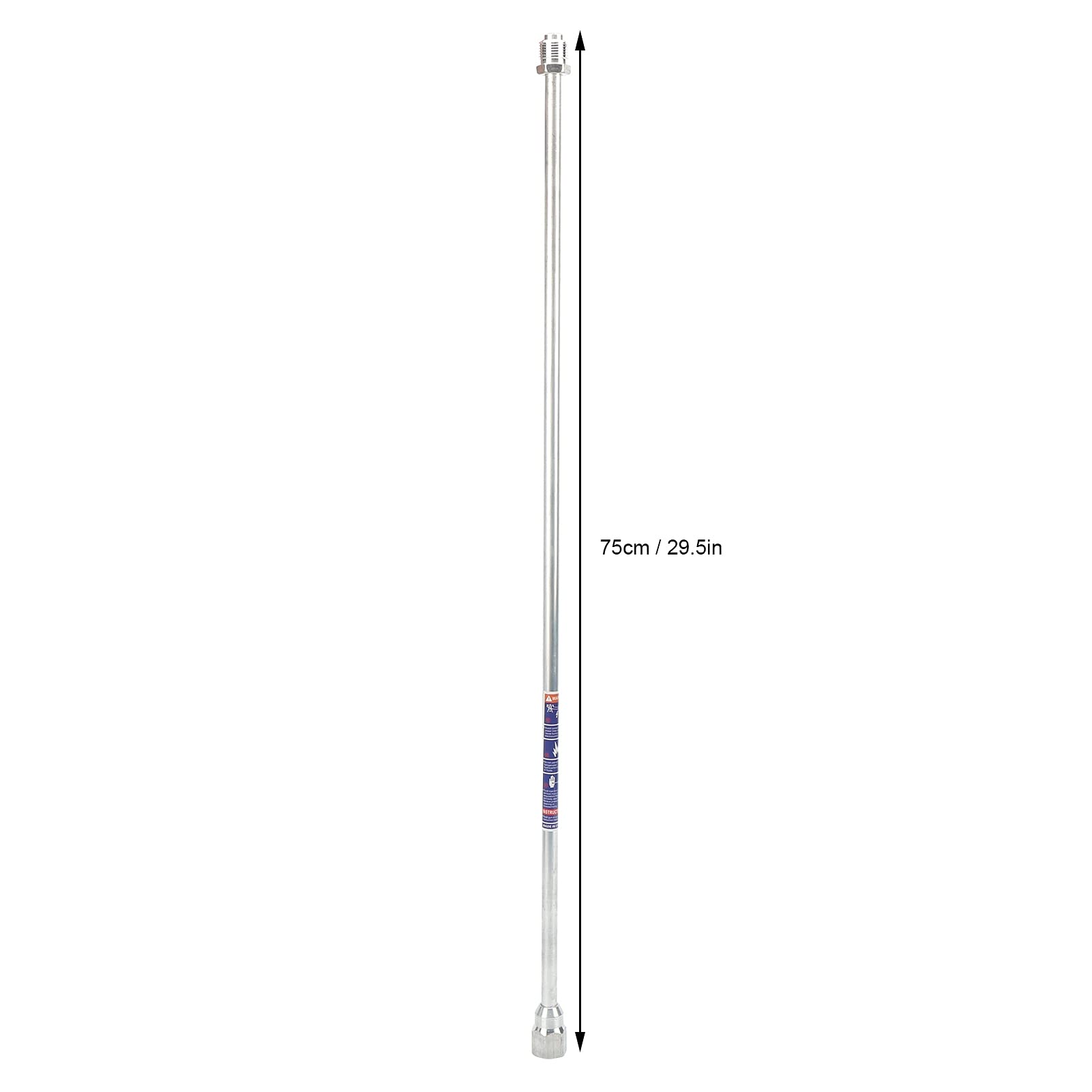 Asta di Prolunga dello Spruzzatore, Asta Attrezzo Manuale Forniture Hardware Asta Airless Punta Universale per Pistola a Spruzzo per Vernice (75 cm)