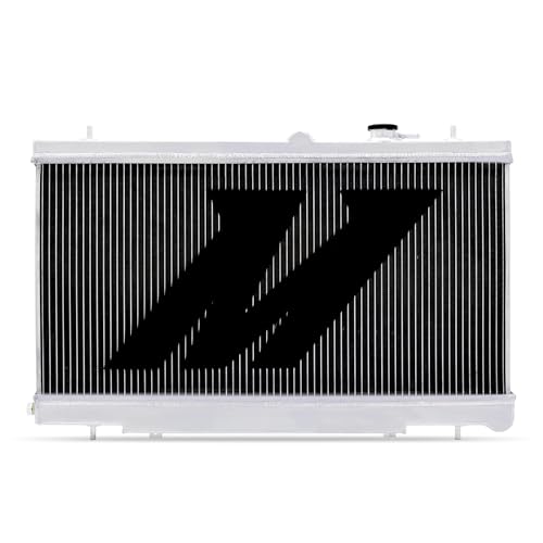 Mishimoto MMRAD-WRX-01 Performance Aluminum Radiator, Compatible with Subaru WRX - STI, 2001-2007, Silver
