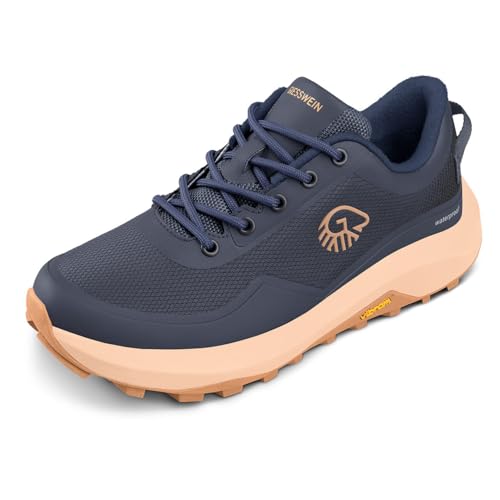 GIESSWEIN Wool Trail X Women - Wasserdichter Trailrunning Schuh mit Vibram®...