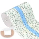 BEASAFY Tattoo Folie 10 cm x 10 m, Tattoo Pflaster Wasserdicht, Second Skin Transparente Atmungsaktive Hautschutzauflage für Tätowierte Haut