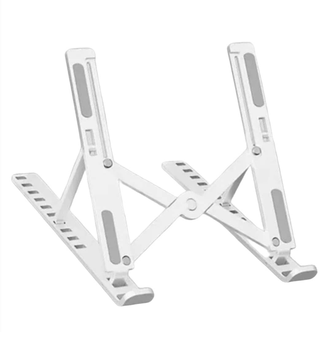 Laptop Stand for Desk Adjustable Computer Riser Foldable Portable Laptop Holder Ventilated Cooling Notebook Holder Stand for Tablet