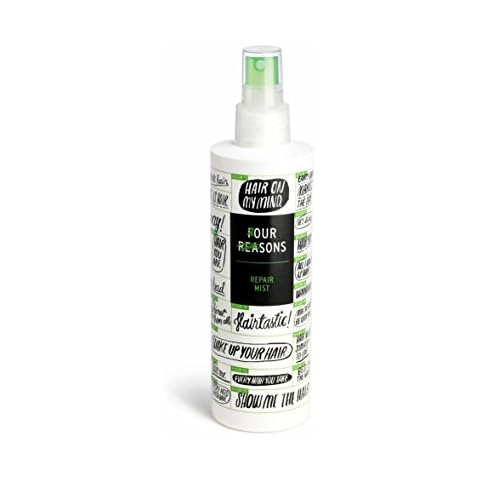 FOUR REASONS Repair Mist - Reconstructive Hair Repairing and Conditioning Spray for Processed, Dry, Damaged Hair - UV & Heat Protection- 100% Vegan Leave-in Conditioning Spray - 8.50 fl oz Cover