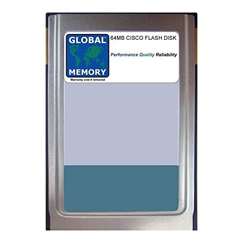  GLOBAL MEMORY 64 MB Flash Scheda Memoria per Cisco Catalyst 6000/6500 Serie interruttori Supervisore Motore 2/2U (Mem-c6 K-ata-i-64 m)