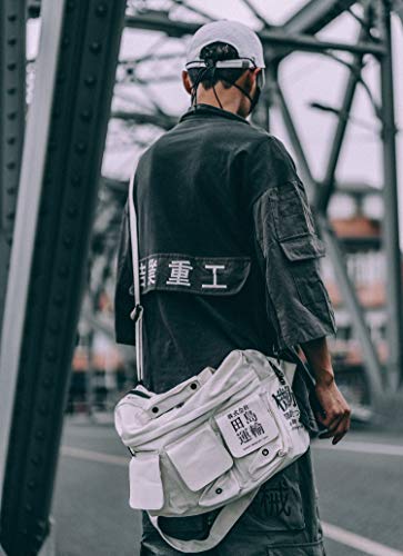 Mfct Men's Messenger Crossbody Bag Beige #TOP4