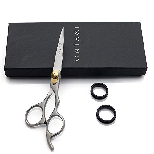 Ontaki Premium Professional Hand Forged Ice Tempered Japanese Steel Hair Beard Barber Salon