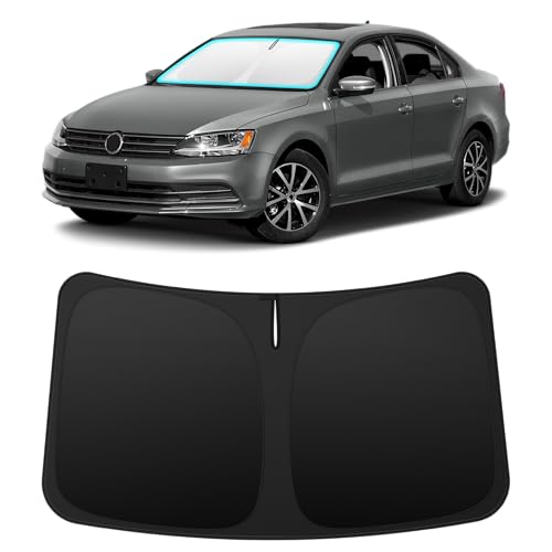 Image of INSAUTO Custom Fit Windshield Sun Shade for Volkswagen /VW Jetta 2011-2018