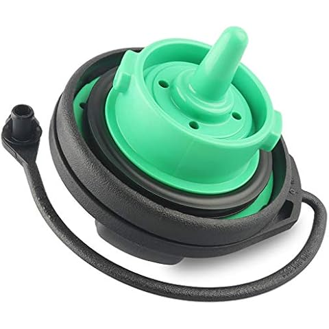 Gas Cap, Fuel Cap with Retaining Strap Replace 8K0201550N, 8K0-201-550-N, 8K0 201 550 N Compatible with Audi - A4, A4 Quattro, A5, A5 Quattro, A8 Quattro, Q5, RS5, S4, S5, S8, SQ5, allroad Cover