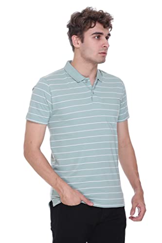 Image of GODFREY Half Sleeve Cotton Polo T Shirt for Man with Pocket - Regular fit Men Tshirts