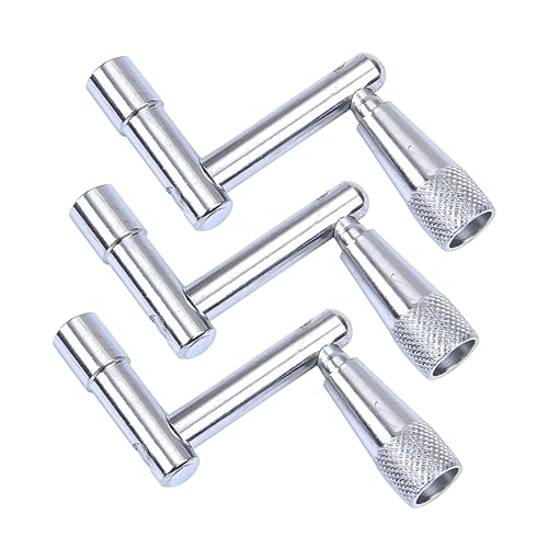 NULYLU Drum Tuning Key 3 Pack Heavy Duty Drum Tuner Key Standard Socket Ratchet Style