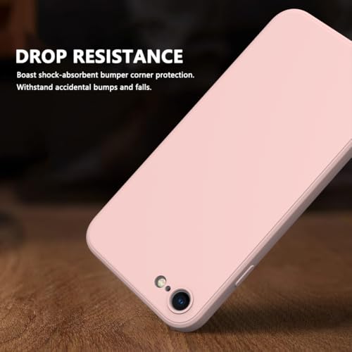 Image of for iPhone SE /8 /7 Case Pink, Scratch Resistant with Soft Touch, Slim Thin Phone Cover for iPhone SE 3rd Gen (2022), iPhone SE 2nd Gen (2020), iPhone 8 /7 4.7 inch