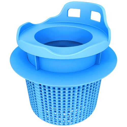 Skim Gem Pool Skimmer Basket Self-Adjusting Floating Pool Skimmer Fits 7 & 8.5 Skimmer Baskets Improves Water Cleaning Reduces Debris Made in USA