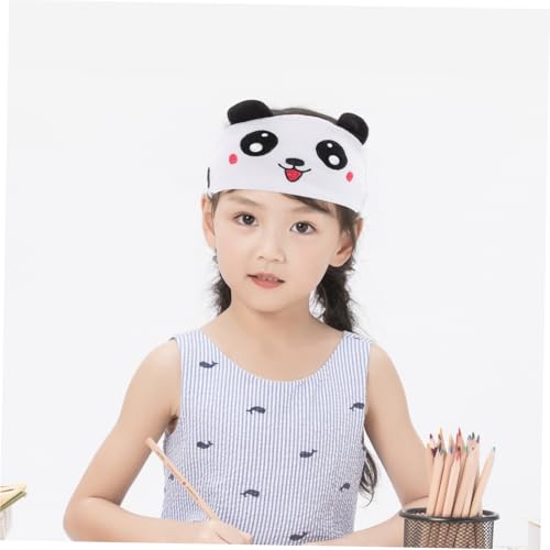 Auriculares con diadema de poliéster suave y volumen regulable Veemoon Panda 5
