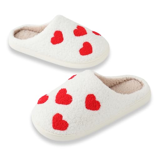 Image of Comfy Elastic Slippers for Women Men,Memory Foam Soft Plush House Slippers