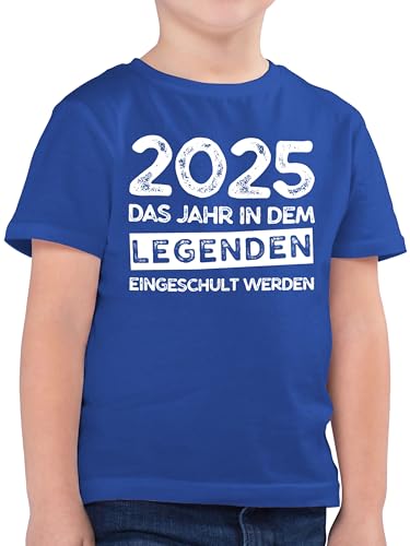 Kinder T-Shirt Jungen - Einschulung Junge - 2025 Das Jahr in dem Legenden...