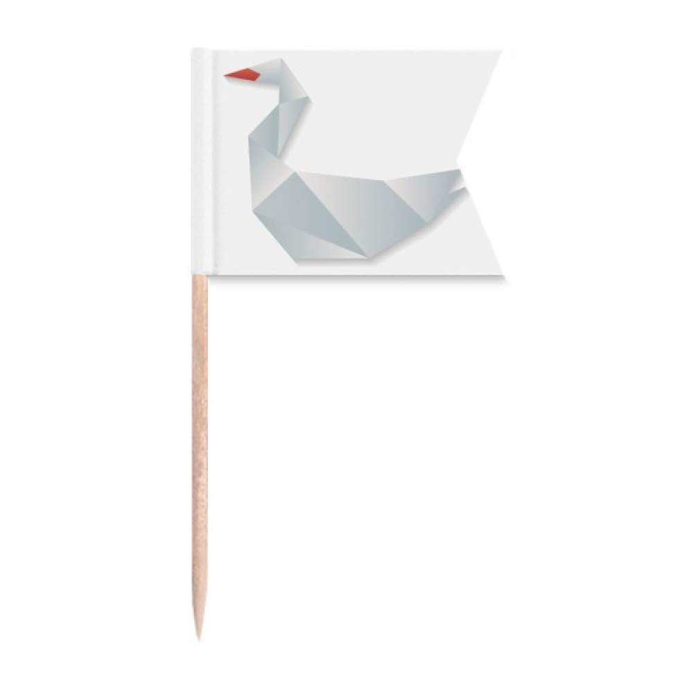 Gâteau de fête origami oie chic pour vos buffets dinatoires
