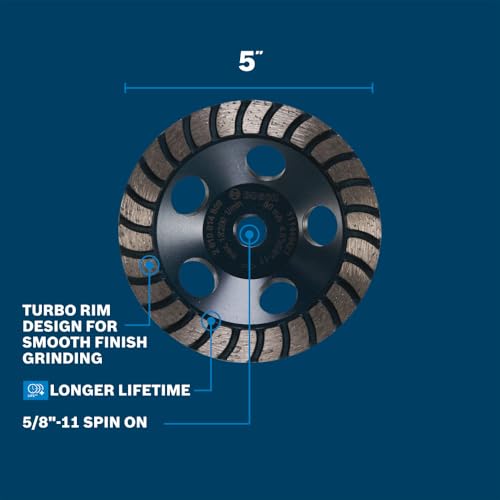 Bosch DCDR0501 Double Row Diamond Cup Wheel