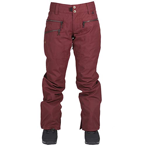 Ride Snowboard Outerwear Women's Leschi Pants, Black/Black Melange, Medium