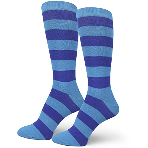 Spotlight Hosiery Elite Quality Colorful Men's Groomsmen Dress Striped Socks2